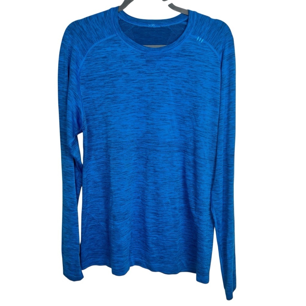 Lululemon Metal Vent Tech Long Sleeve Blue Heathered Men’s Size L